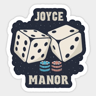 joyce manor Dice Sticker